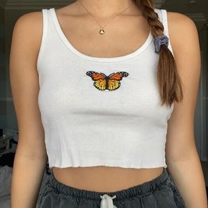 Cropped tank top